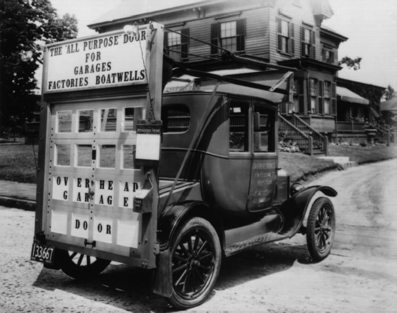 Old Overhead Door Truck